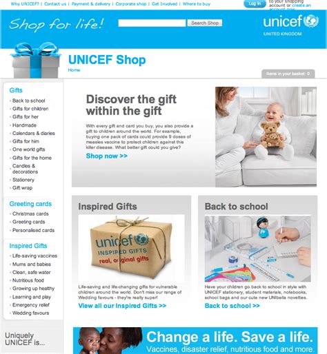 unicef online shop uk.